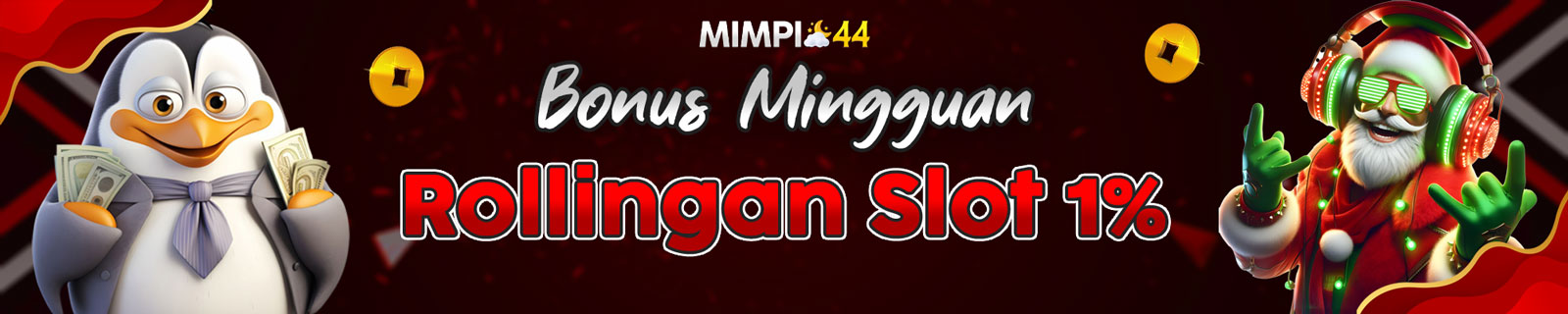Bonus Rollingan Slot Terbesar Mimpi44