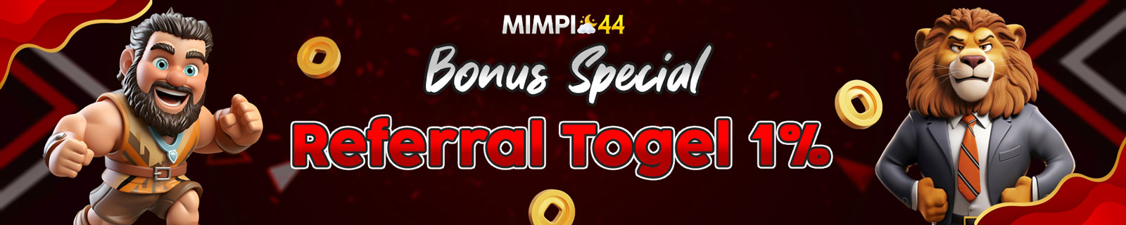 Bonus Referral Togel 1%